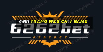 4001 trang web chơi game