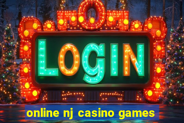 online nj casino games