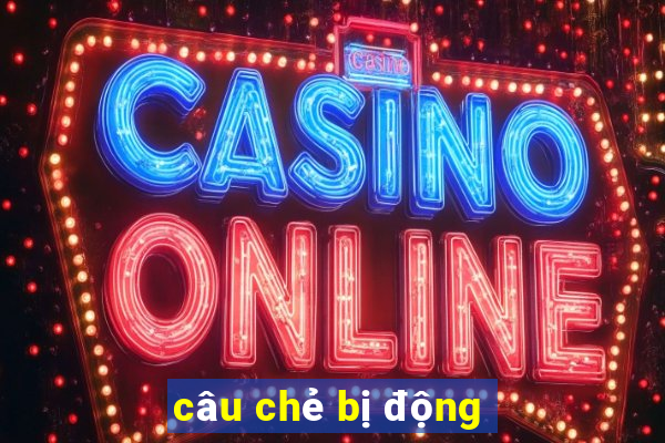 câu chẻ bị động