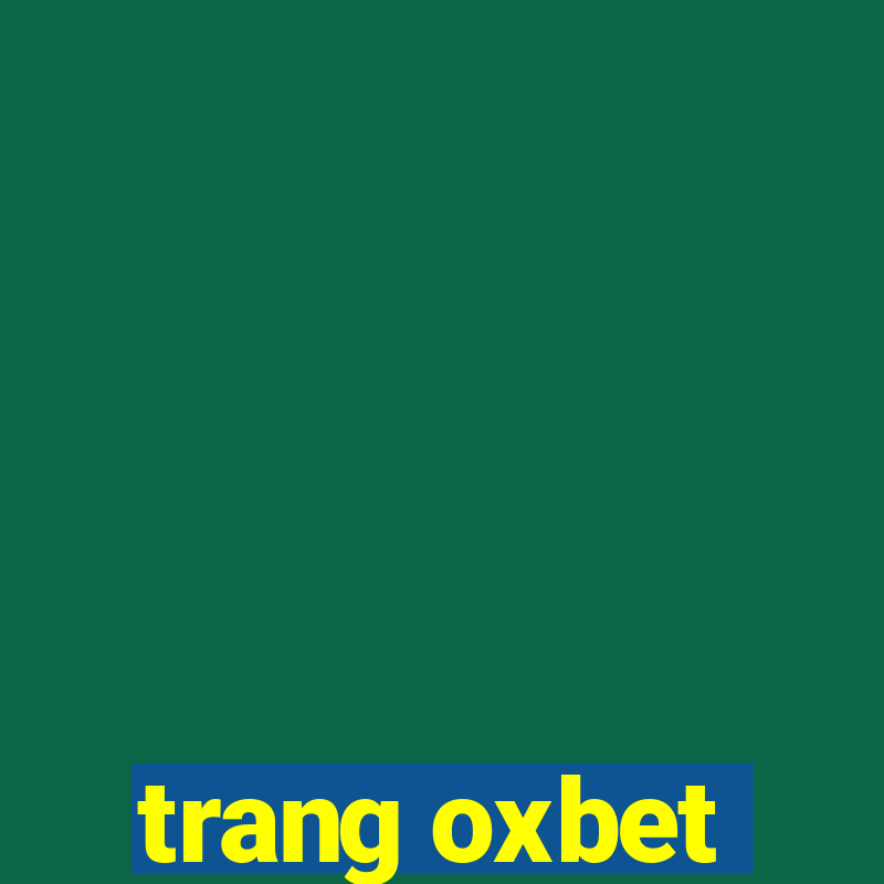 trang oxbet