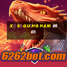 xổ số quảng nam 05 03