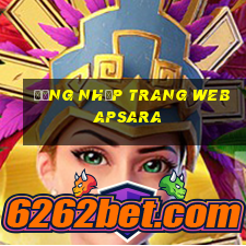 Đăng nhập trang web Apsara