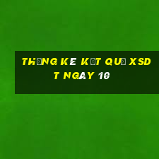 THỐNG KÊ KẾT QUẢ XSDT ngày 10