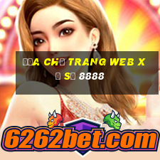 Địa chỉ trang web xổ số 8888