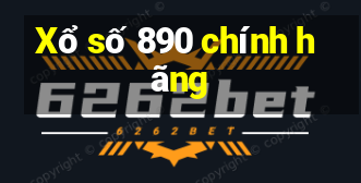 Xổ số 890 chính hãng