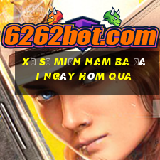 xổ số miền nam ba đài ngày hôm qua