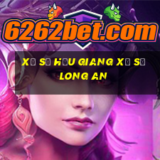 xổ số hậu giang xổ số long an