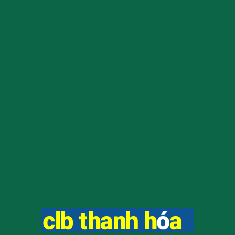 clb thanh hóa