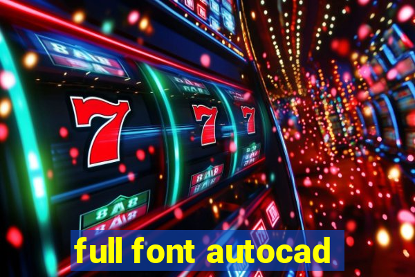 full font autocad