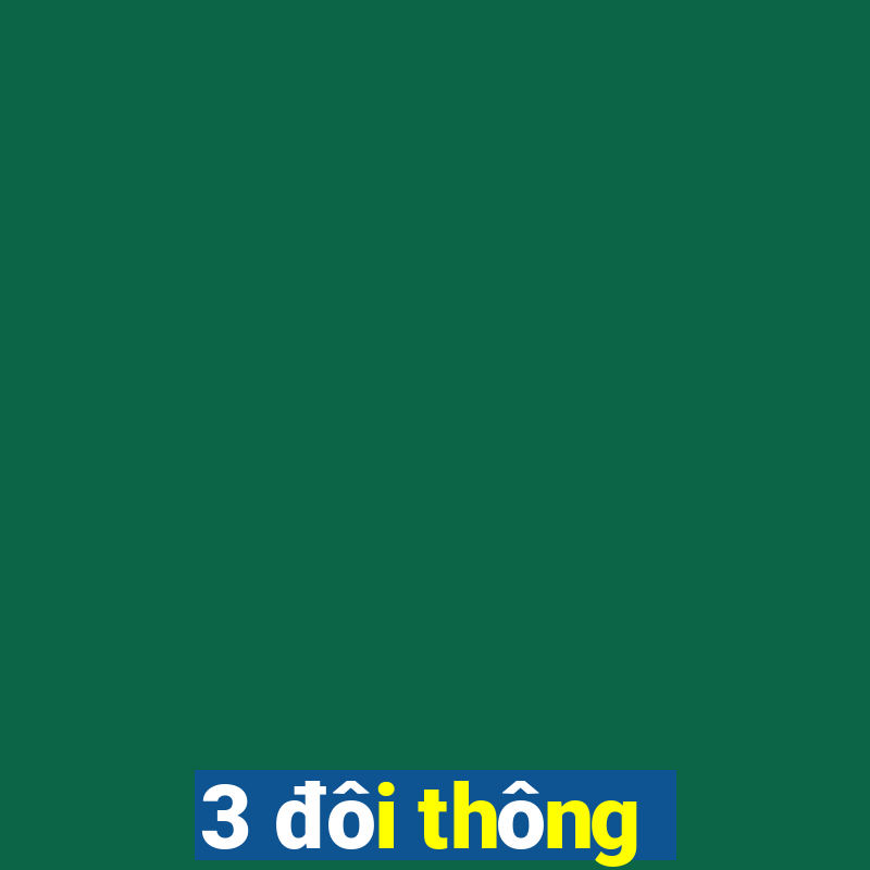 3 đôi thông