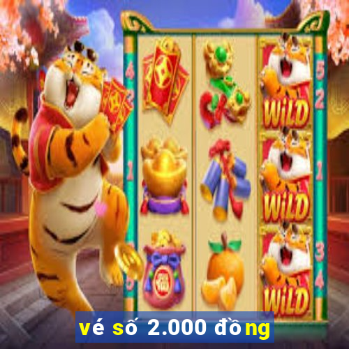 vé số 2.000 đồng