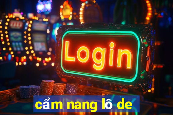 cẩm nang lô de