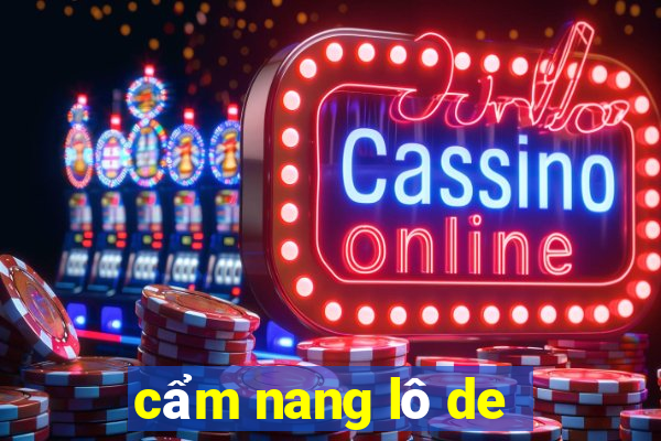 cẩm nang lô de