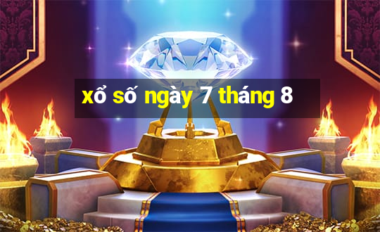 xổ số ngày 7 tháng 8