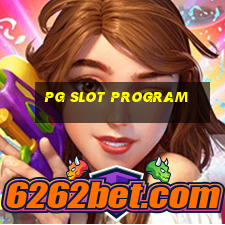 pg slot program