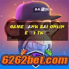 game đánh bài online đổi thẻ