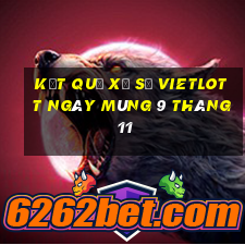 kết quả xổ số vietlott ngày mùng 9 tháng 11