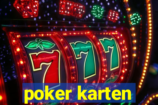 poker karten