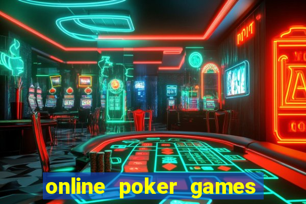 online poker games for pc