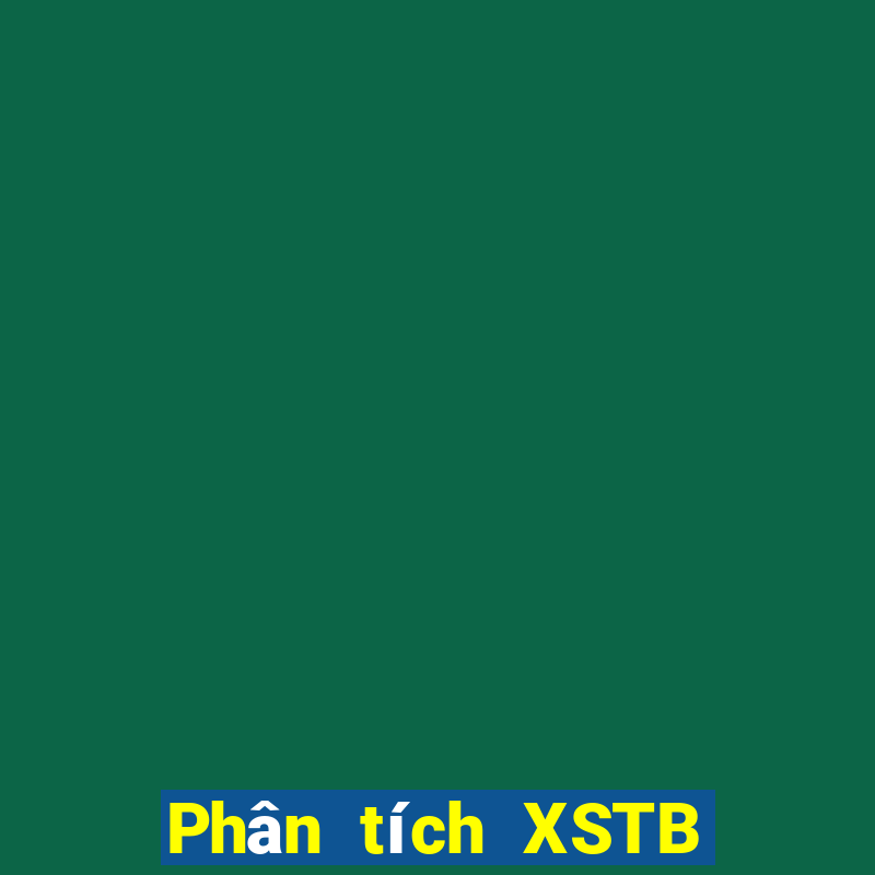 Phân tích XSTB ngày thứ sáu