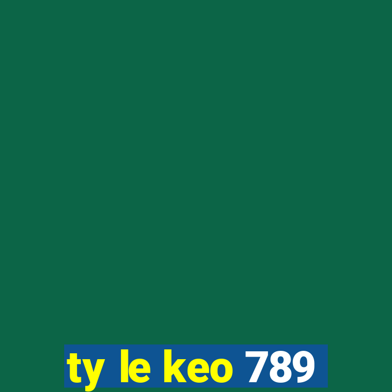 ty le keo 789