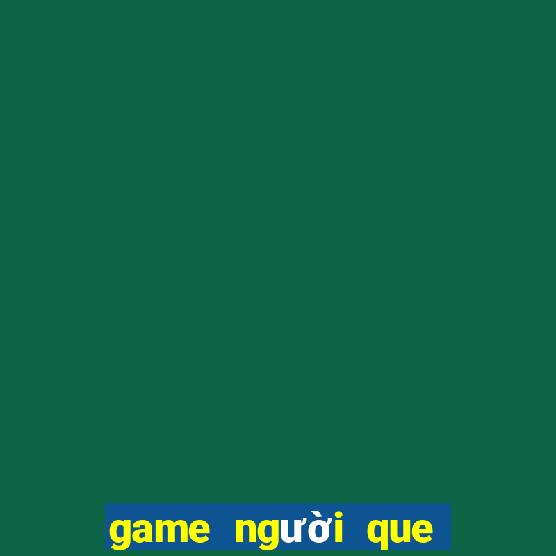 game người que bắn súng