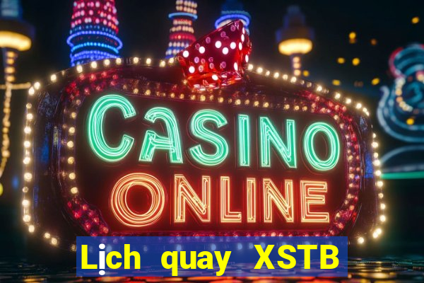 Lịch quay XSTB ngày 11