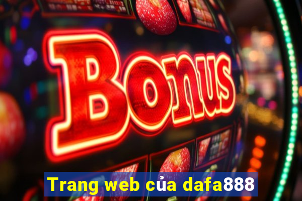 Trang web của dafa888