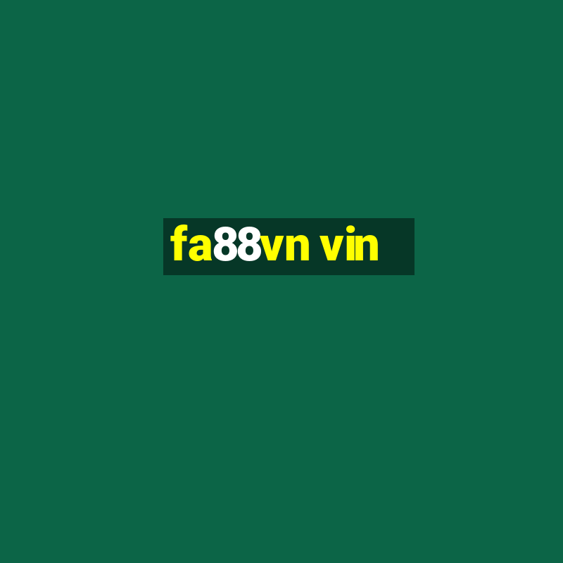 fa88vn vin