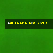 âm thanh của điện tử