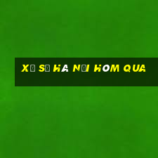 xổ số hà nội hôm qua