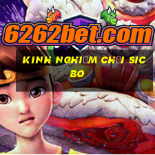 kinh nghiệm chơi sicbo