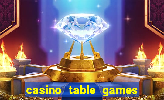 casino table games at encore