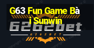 G63 Fun Game Bài Sunwin