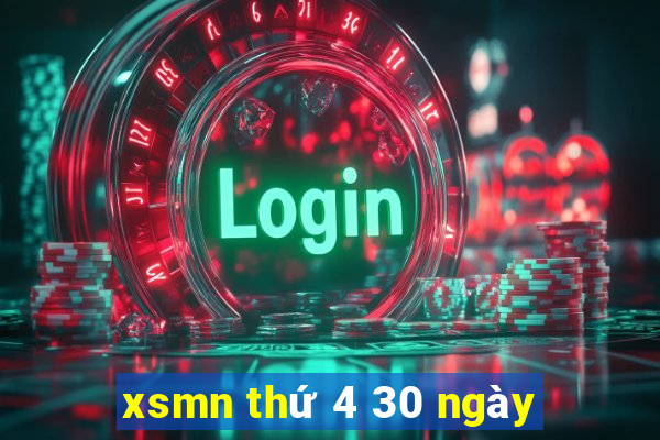 xsmn thứ 4 30 ngày